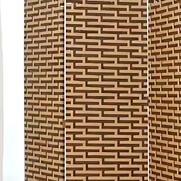 Wooden Partition Close View