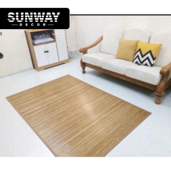 Premium Bamboo Mats sunway decor living room